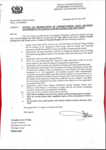 Sahara For Life Trust Ead Certificate